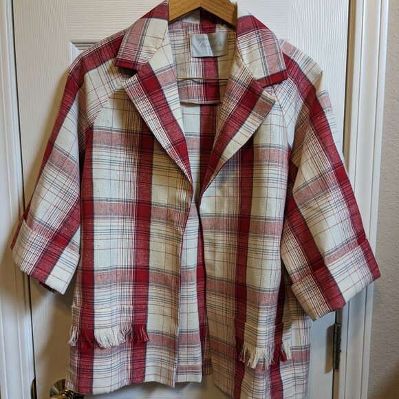 Designer by Nardis of Dallas Vintage 1970s Suit - Wrap Skirt and Jacket - Picture 3 of 15